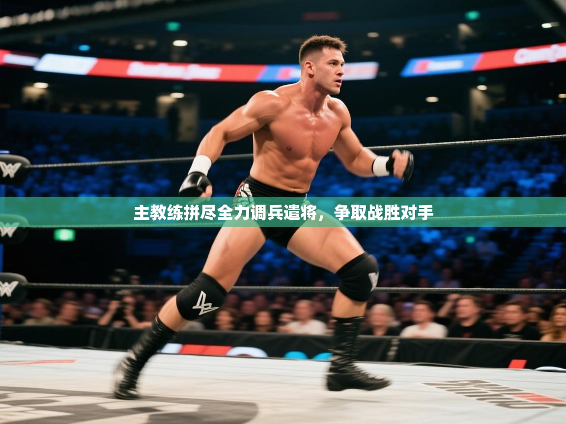 主教练拼尽全力调兵遣将，争取战胜对手