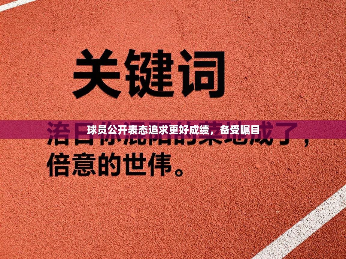 开云体育PC版网页版登录-球员公开表态追求更好成绩，备受瞩目  第4张