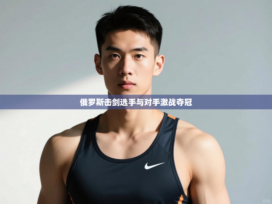 俄罗斯击剑选手与对手激战夺冠