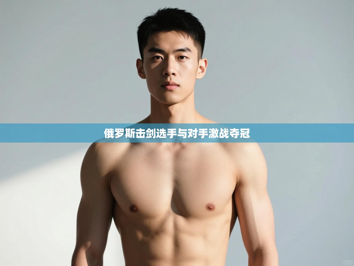 俄罗斯击剑选手与对手激战夺冠